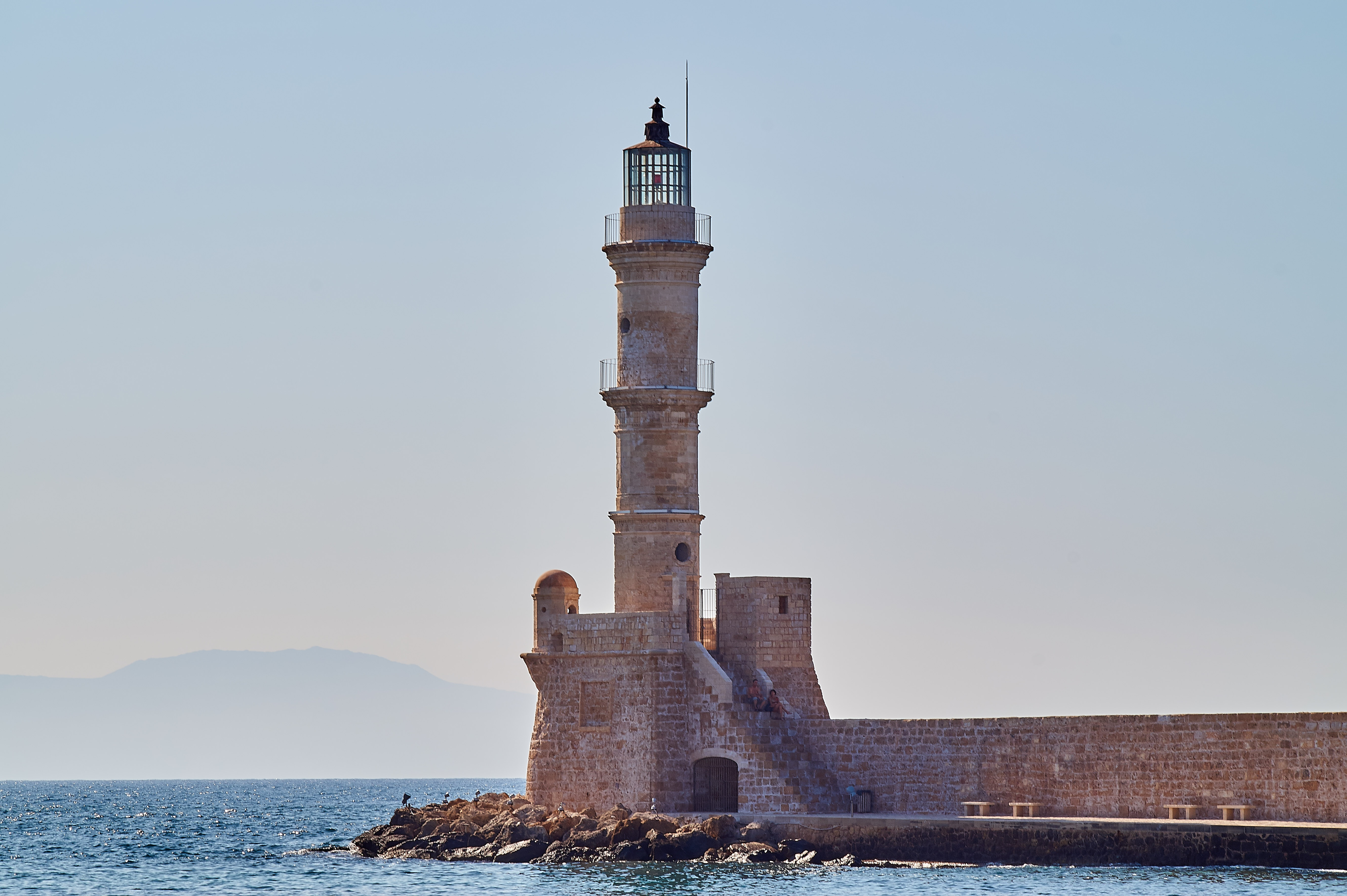 The lighthouse of Chania