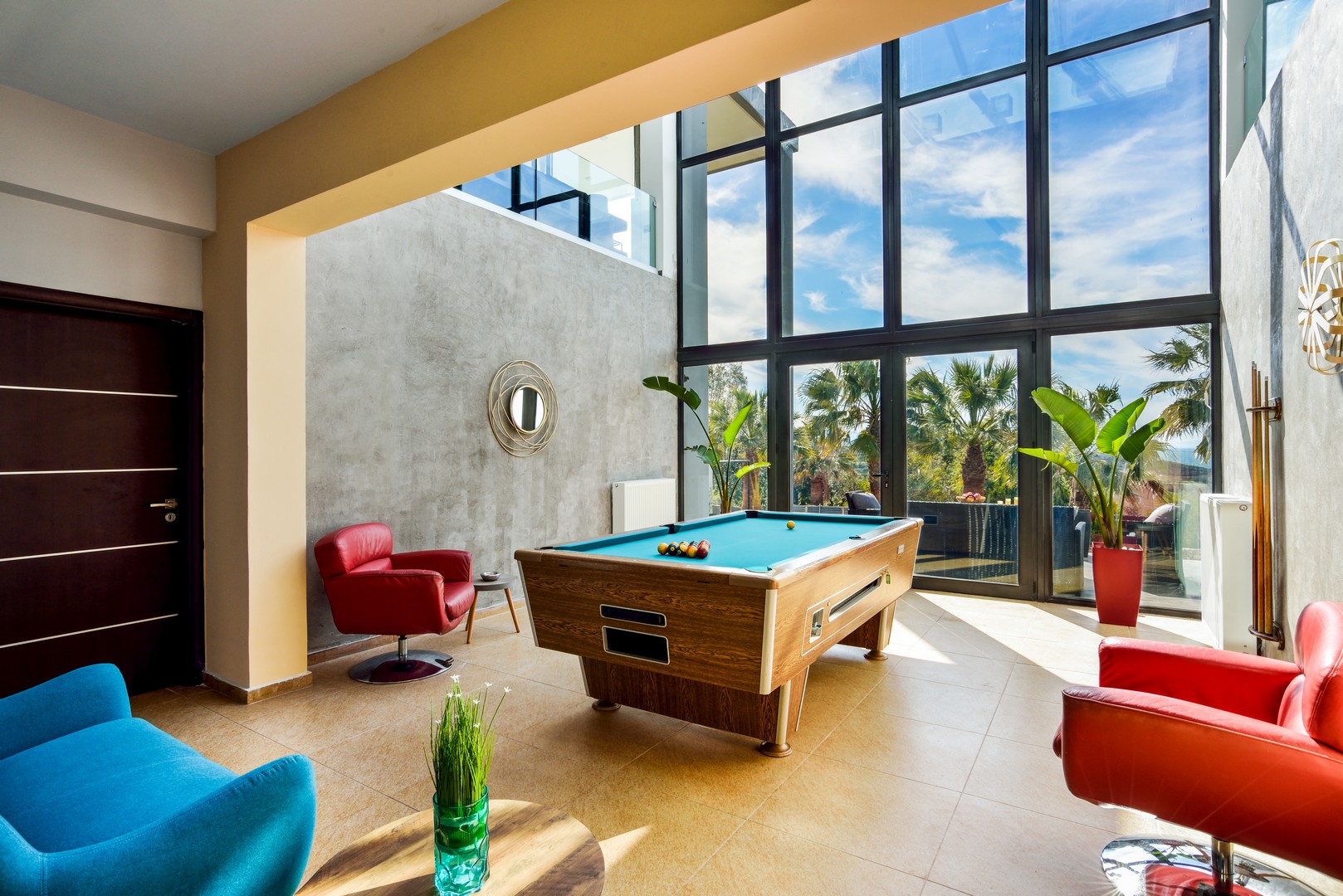 Billiard room