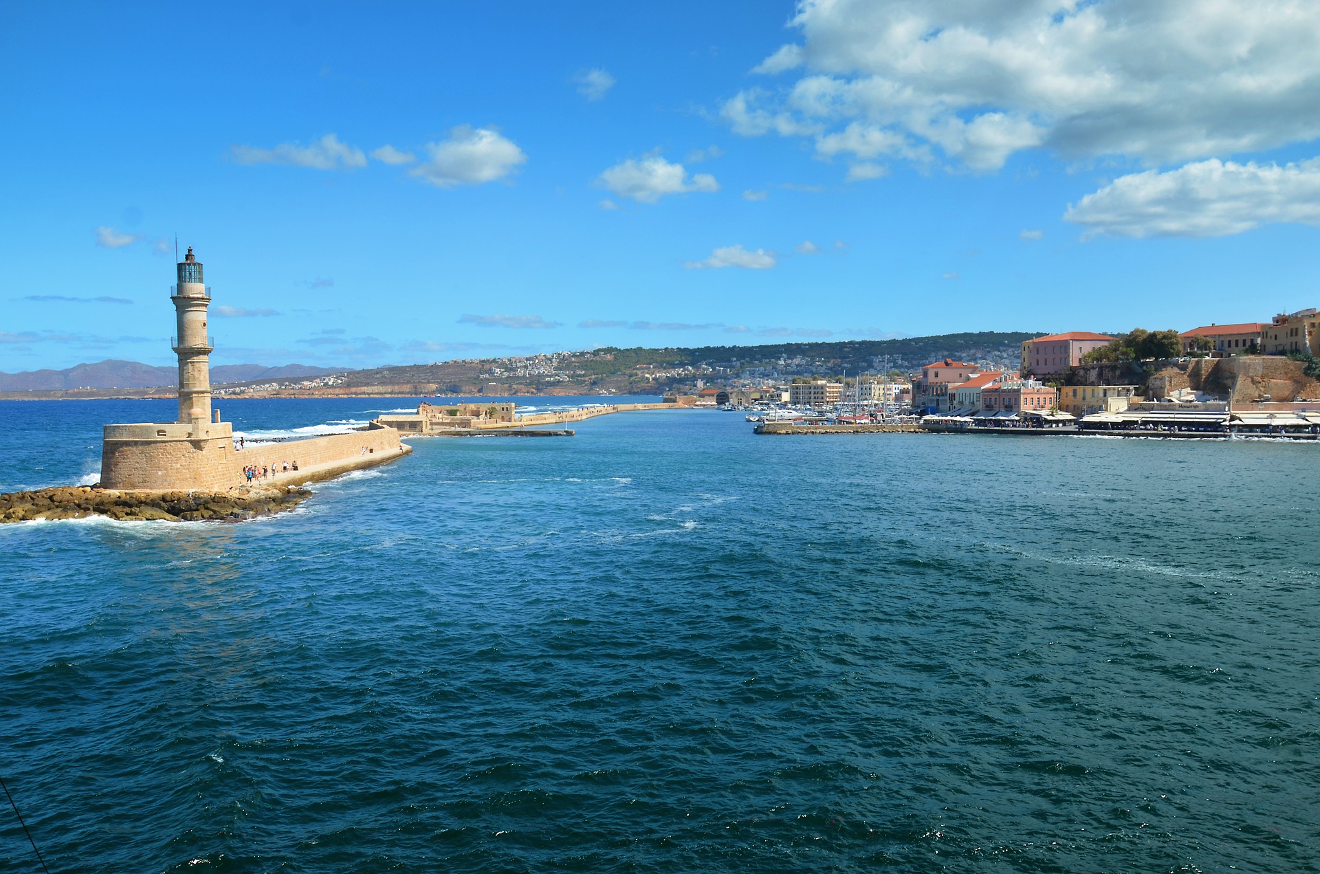 The Old Harbor of Chania